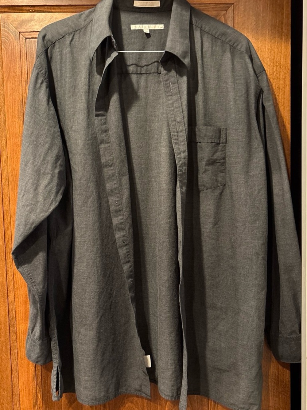 Perry Ellis Charcoal Gray Lightweight Shirt Jacket
